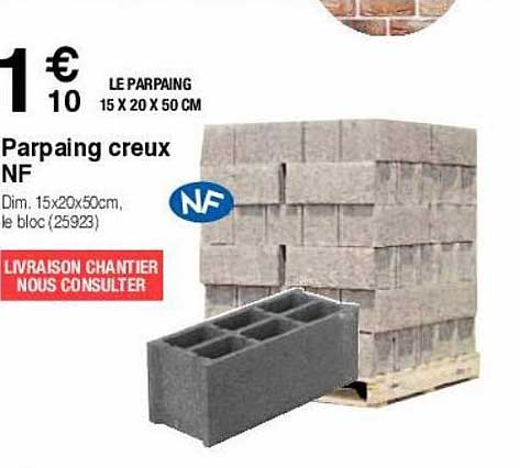 parpaing creux nf