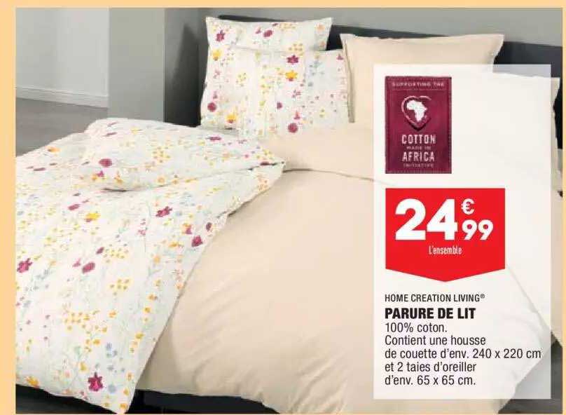 Parure De Lit Home Creation Living
