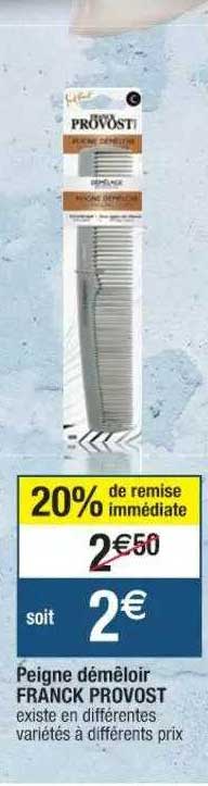 peigne démêloir franck provost