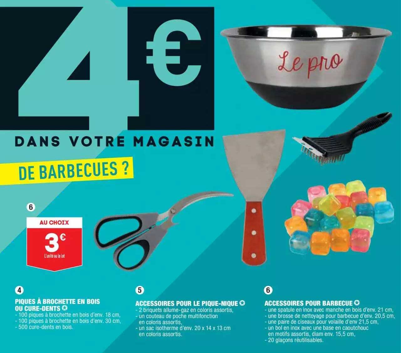 piques à brochette en bois ou cure-dents, accessoires pour le pique-nique, accessoires pour barbecue