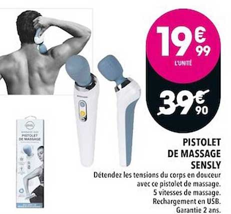 Pistolet De Massage Sensly