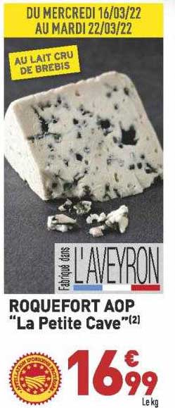 Roquefort Aop "la Petite Cave"