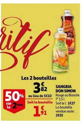 sangria don simon rouge ou blanche