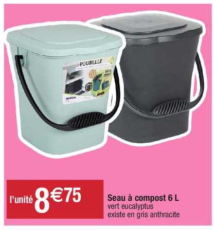 Seau à Compost 6 L