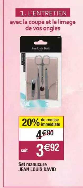 set manucure jean louis david