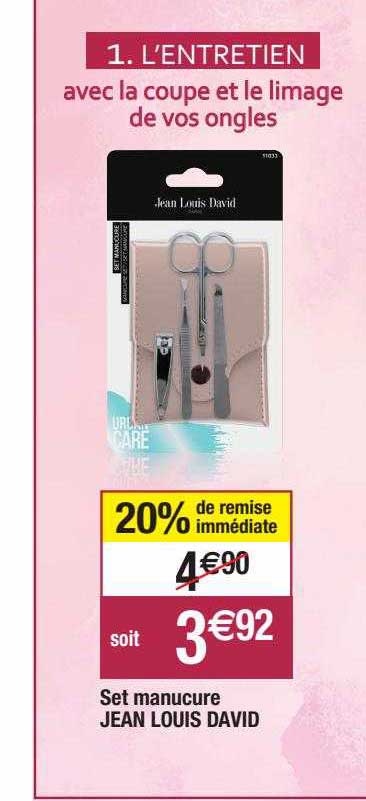 set manucure jean louis david