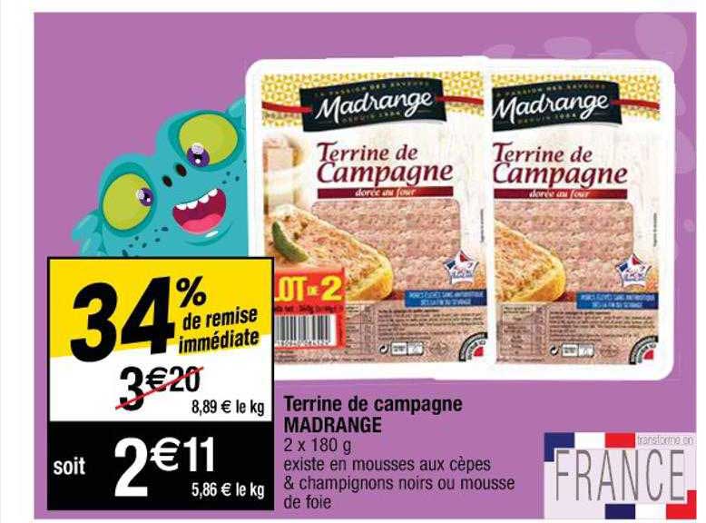 Terrine De Campagne Madrange