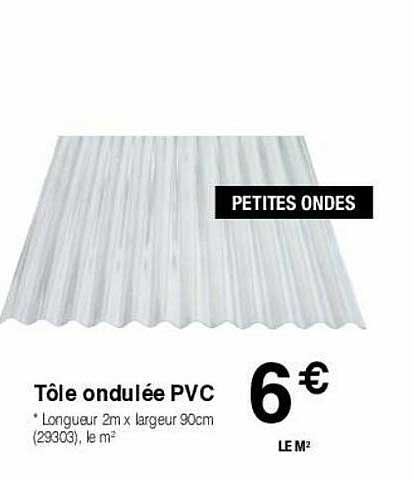 Tôle Ondulée Pvc