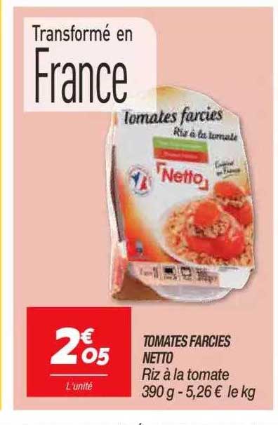 Tomates Farcies Netto