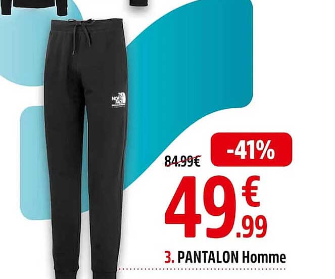 pantalon homme the north face