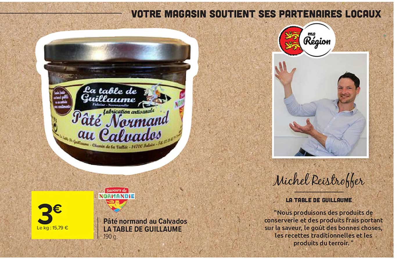 pâté normand au calvados la table de guillaume