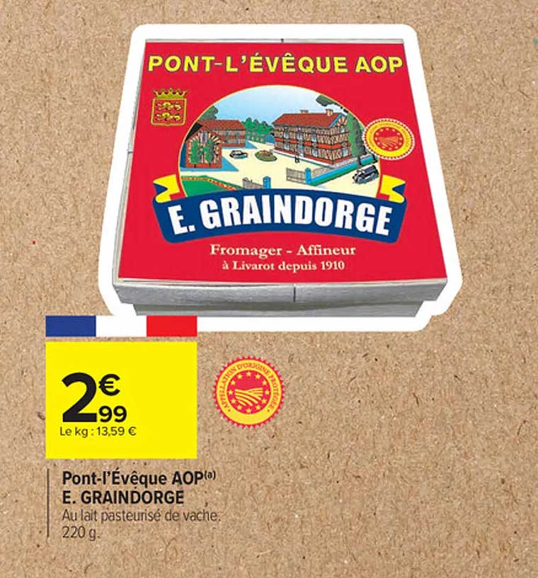pont-l'évêque aop e.graindorge