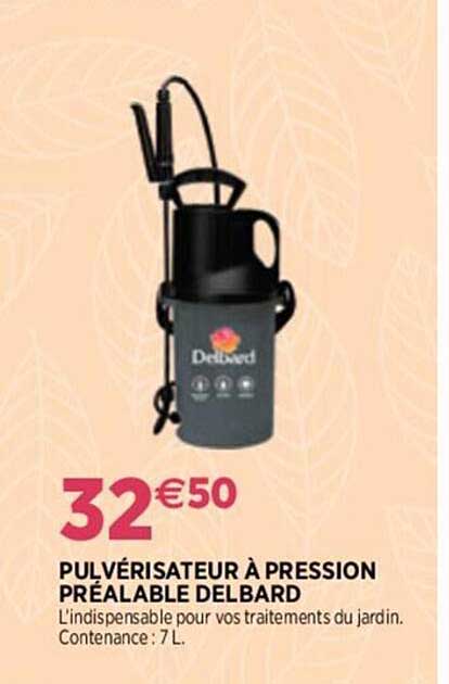 Pulvérisateur à Pression Préalable Delbard