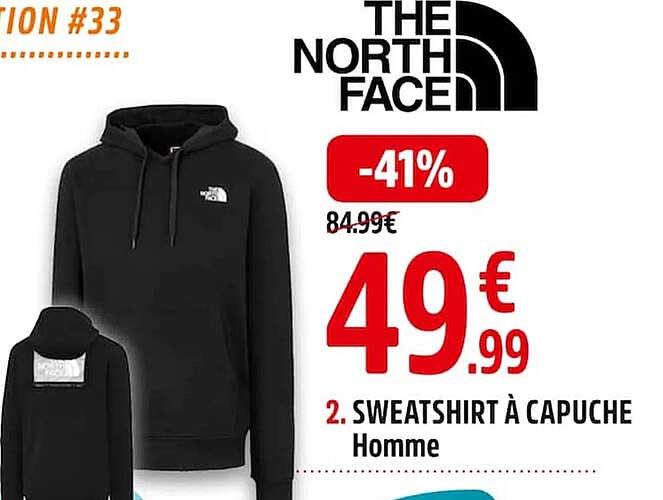 Sweatshirt à Capuche Homme The North Face