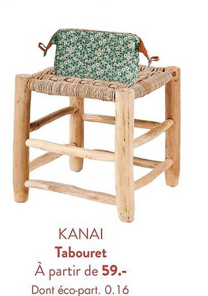 Tabouret Kanai