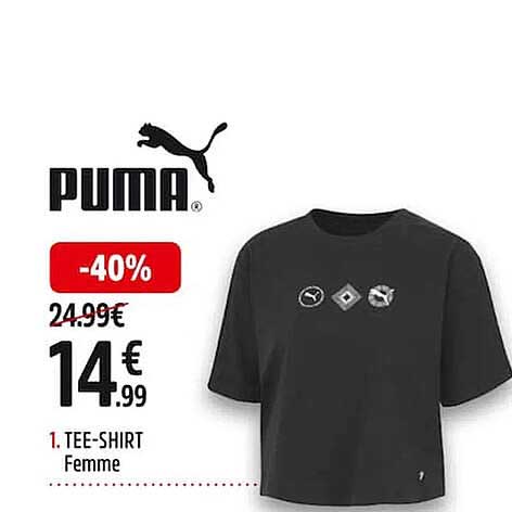 Tee-shirt Femme Puma
