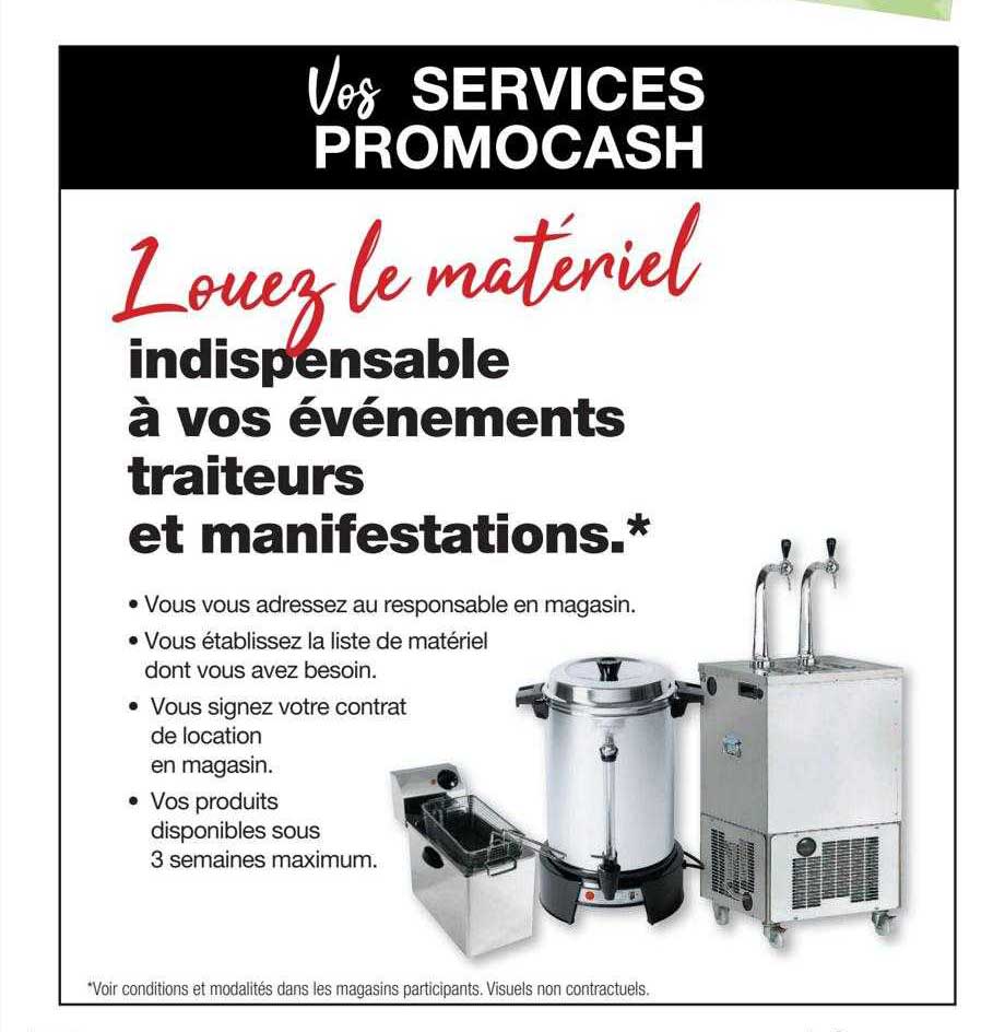 vos services promocash