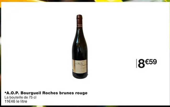 a.o.p. bourgueil roches brunes rouge