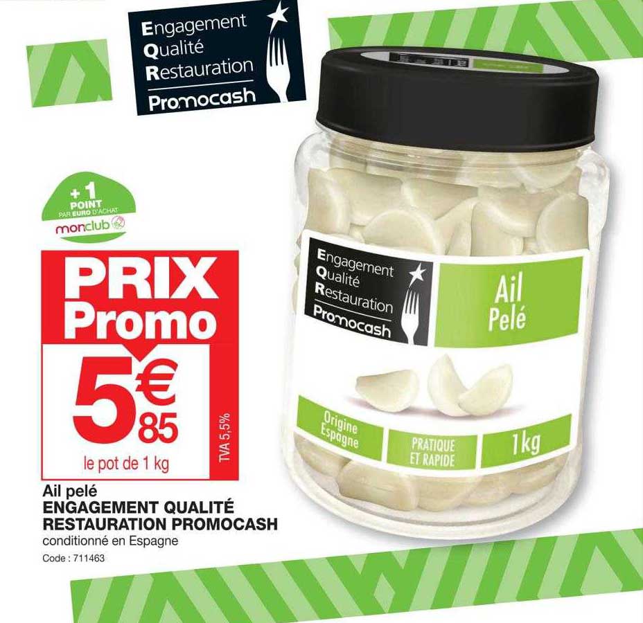 ail pelé engagement qualité restauration promocash