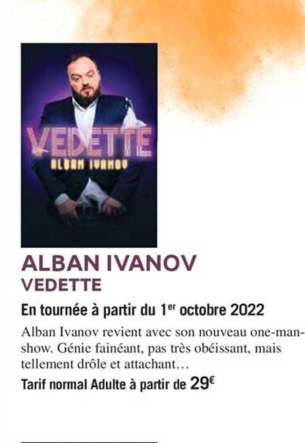 alban ivanov vedette