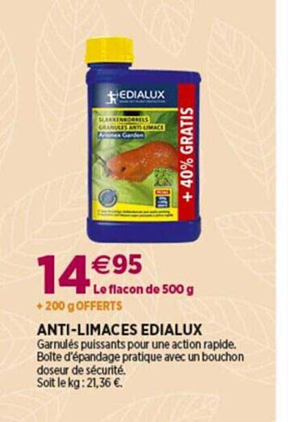 anti-limaces edialux