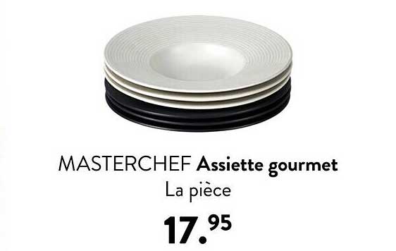 Assiette Gourmet Master Chef