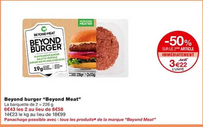 beyond burger "beyond meat"