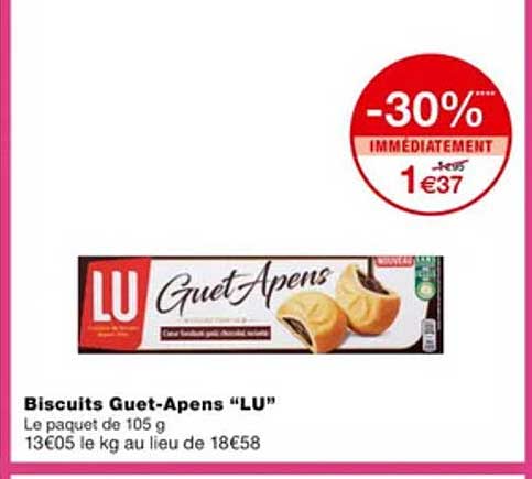 Biscuits Guet-apens "lu"