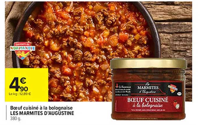 bœuf cuisiné à la bolognaise les marmites d'augustine