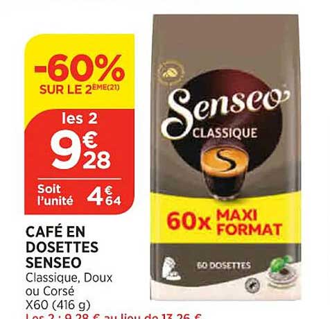 Café En Dosettes Senseo