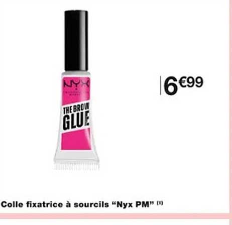 colle fixatrice à sourcils "nyx pm"