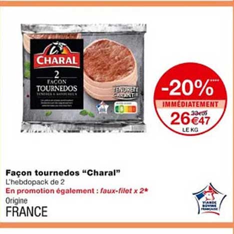 façon tournedos "charal"