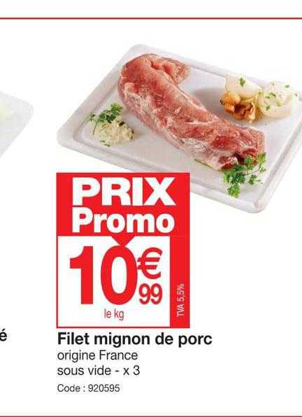 filet mignon de porc