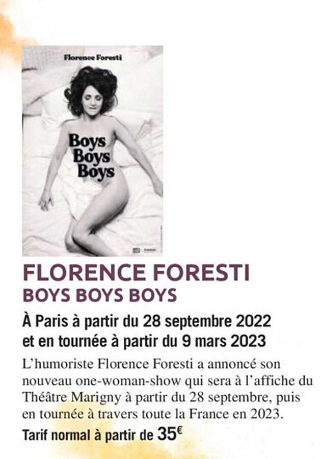 florence foresti boys boys boys