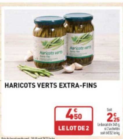 Haricots Verts Extra-fins