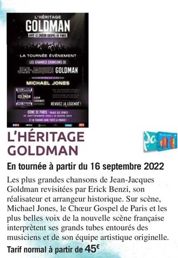 L'héritage Goldman