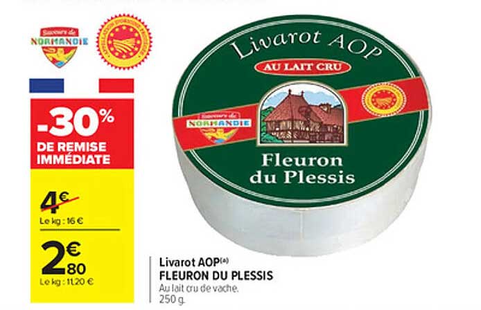 livarot aop fleuron du plessis