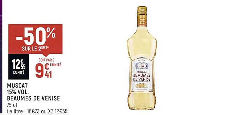 muscat 15% vol. beaumes de venise