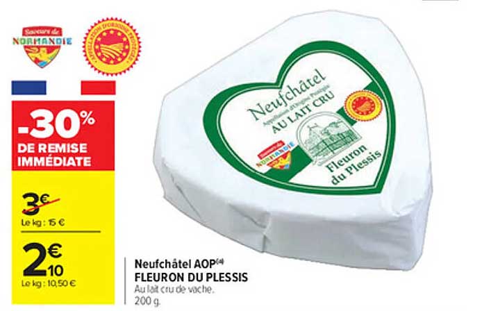 neufchâtel aop fleuron du plessis