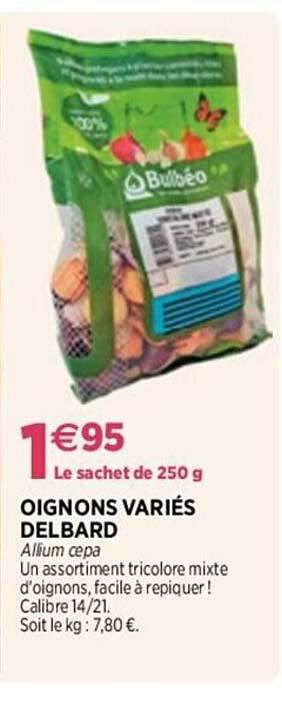 oignons variés delbard