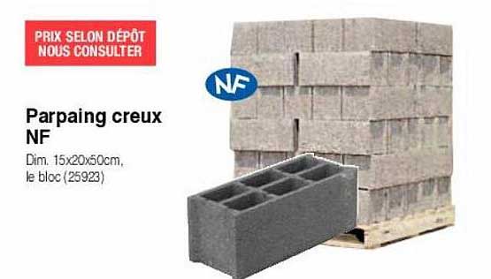 parpaing creux nf