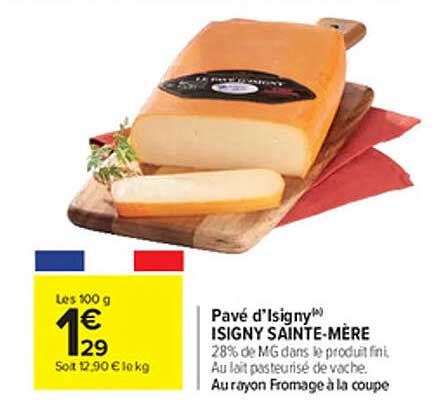 pavé d'isigny isigny sainte-mère