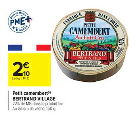 petit camembert bertrand village