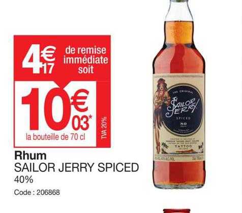 rhum sailor jerry spiced