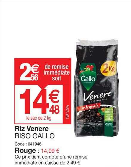 riz venere riso gallo