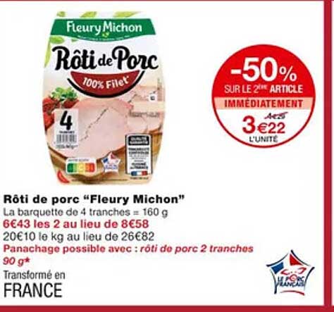 rôti de porc "fleury michon"