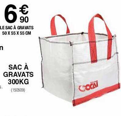 sac à gravats 300 kg