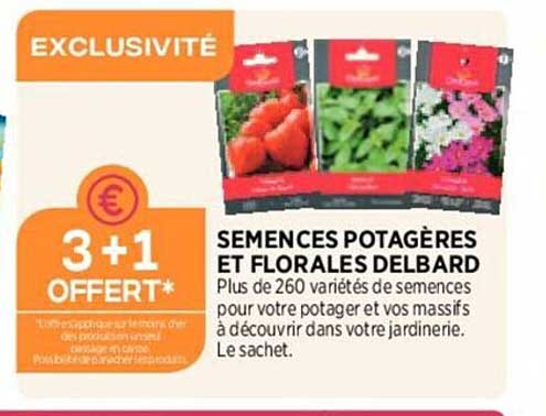 semences potagères et florales delbard