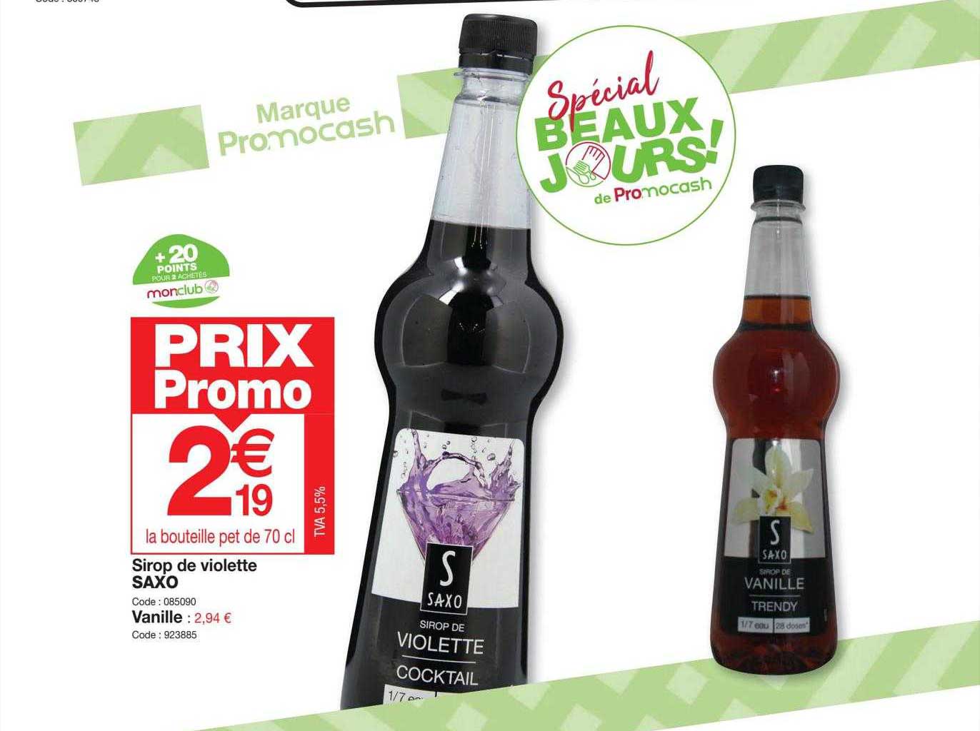 Sirop De Violette Saxo