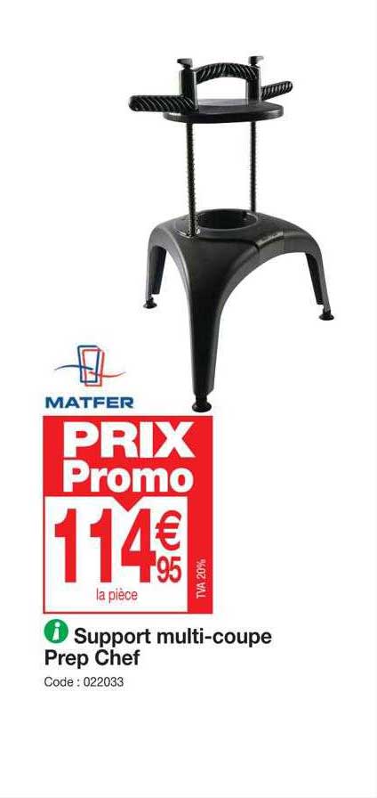 support multi-coupe prep chef matfer